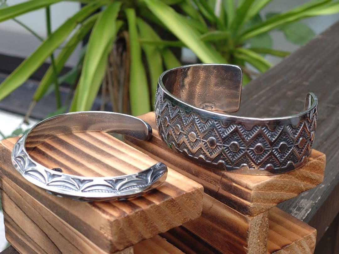 ❗️andyページ❗️インディアンジュエリー、スタンプワークバングル