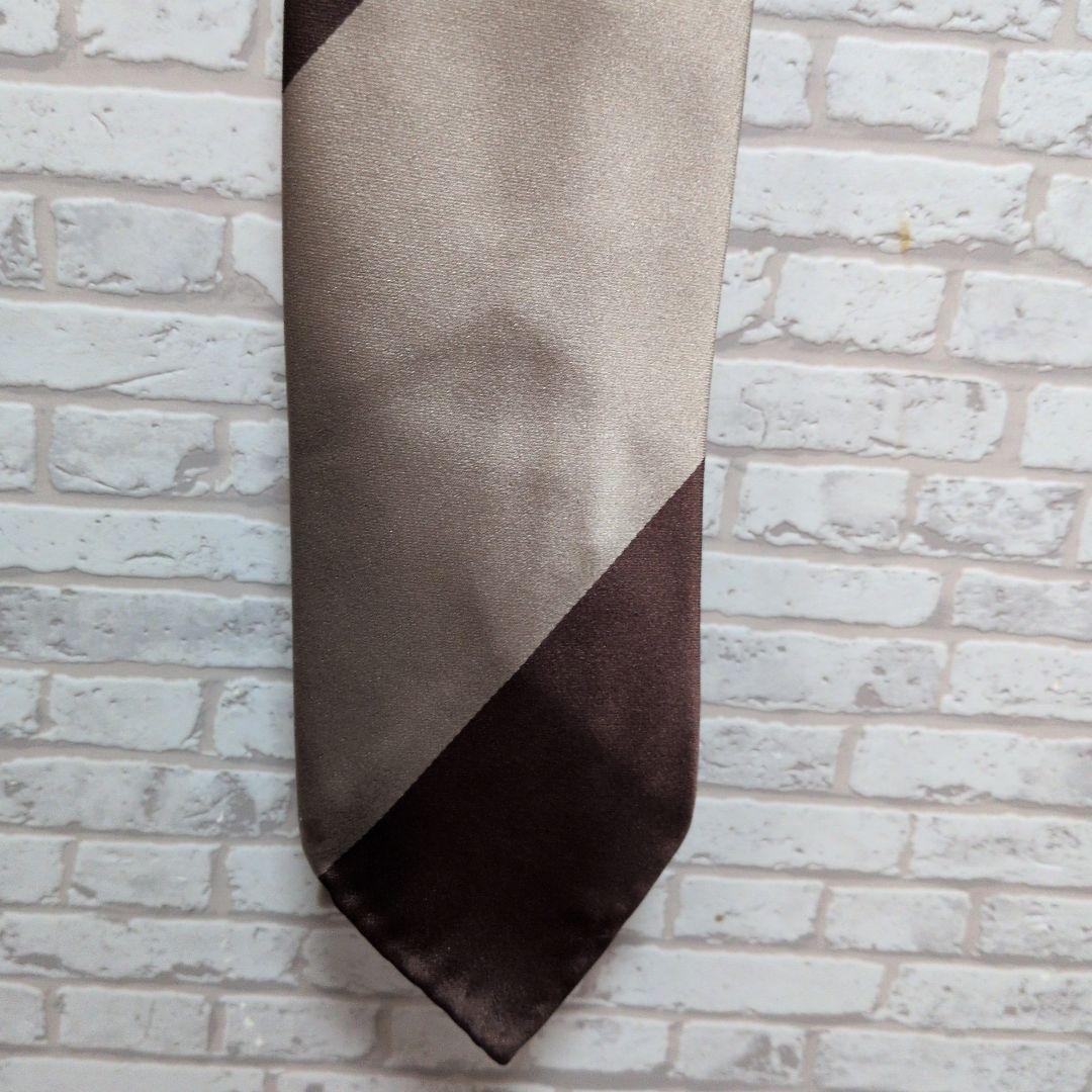 ステファノカウ　シルク ブロックストライプ ネクタイ　フランコバッシ