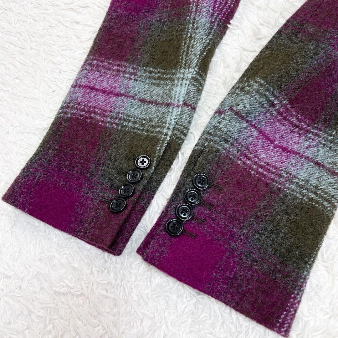 未使用級✨ドリスヴァンノッテン チェック柄テーラードジャケット あいみょんさん着