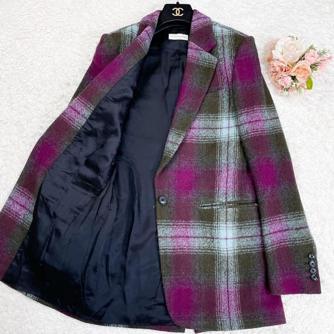 未使用級✨ドリスヴァンノッテン チェック柄テーラードジャケット あいみょんさん着