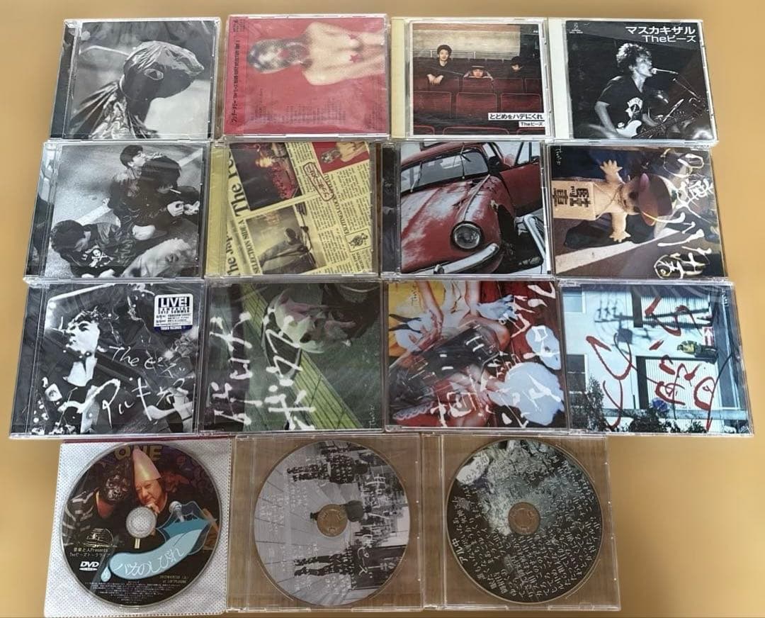 Theピーズ　　アルバム　シングル　ステッカー　セット