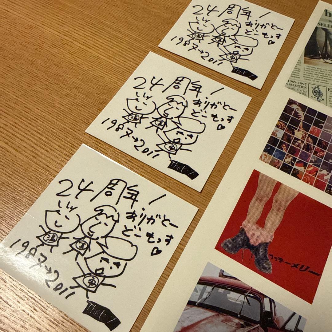 Theピーズ　　アルバム　シングル　ステッカー　セット