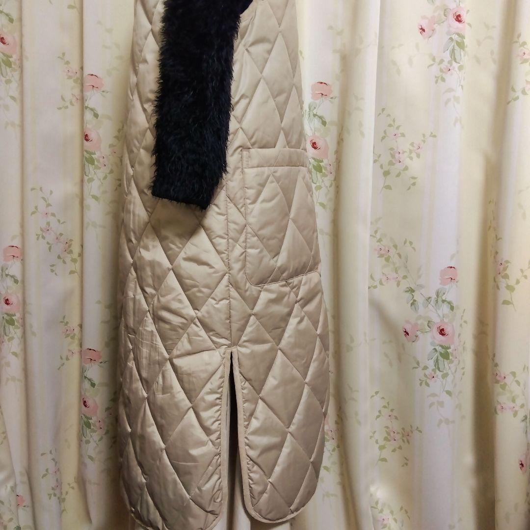 UNITED　ARROWS　キルティングロングベスト