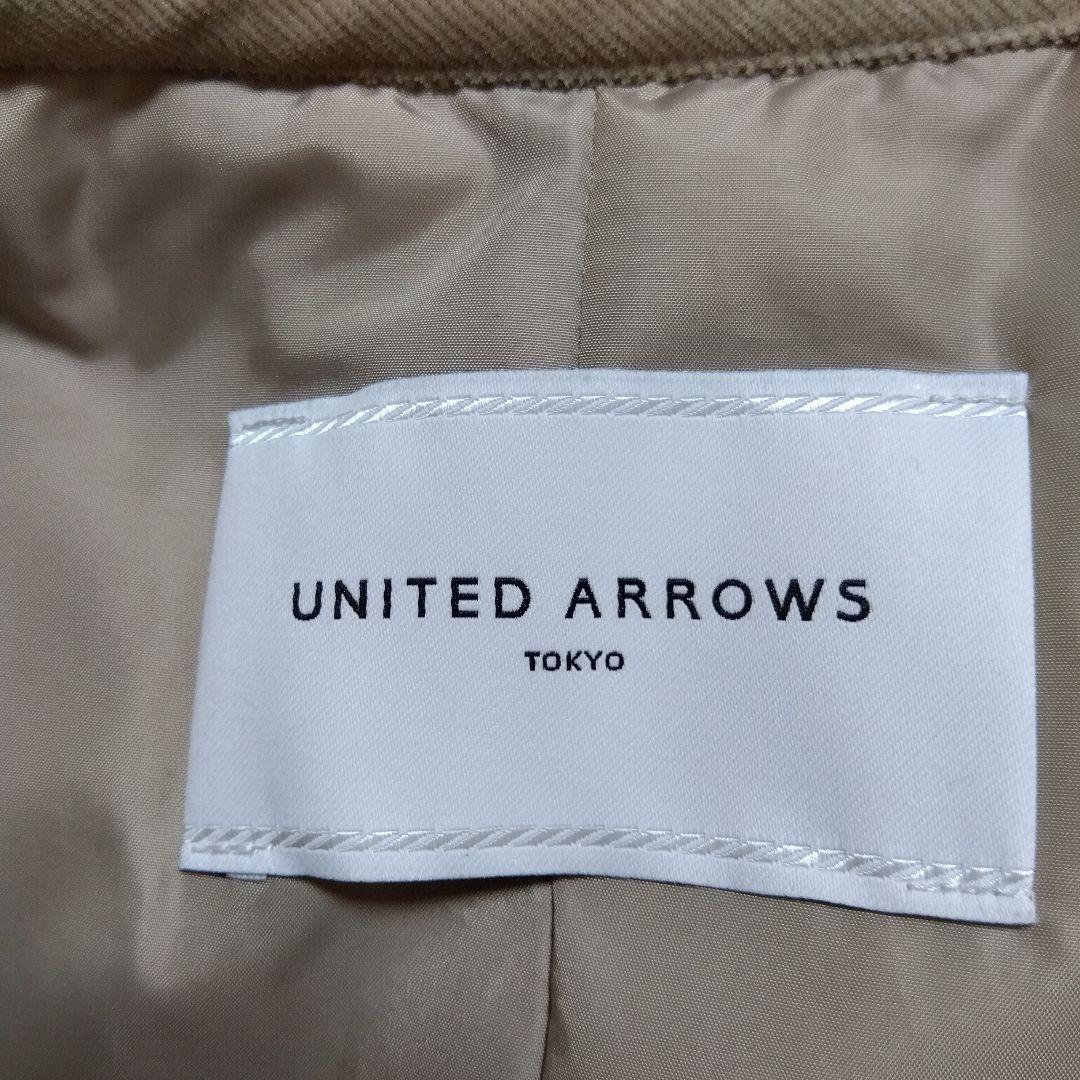 UNITED　ARROWS　キルティングロングベスト