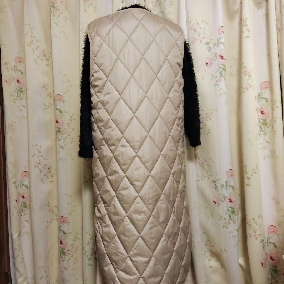 UNITED　ARROWS　キルティングロングベスト