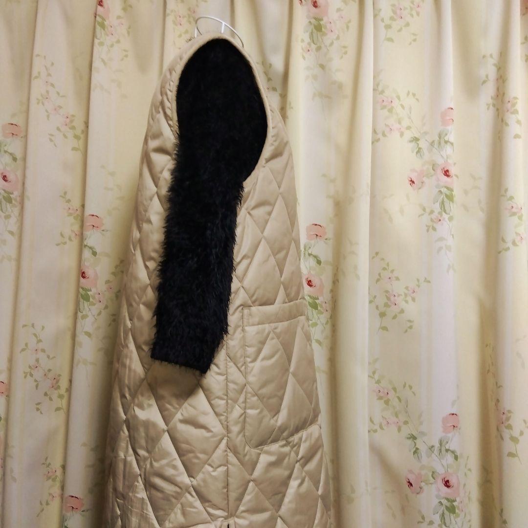 UNITED　ARROWS　キルティングロングベスト