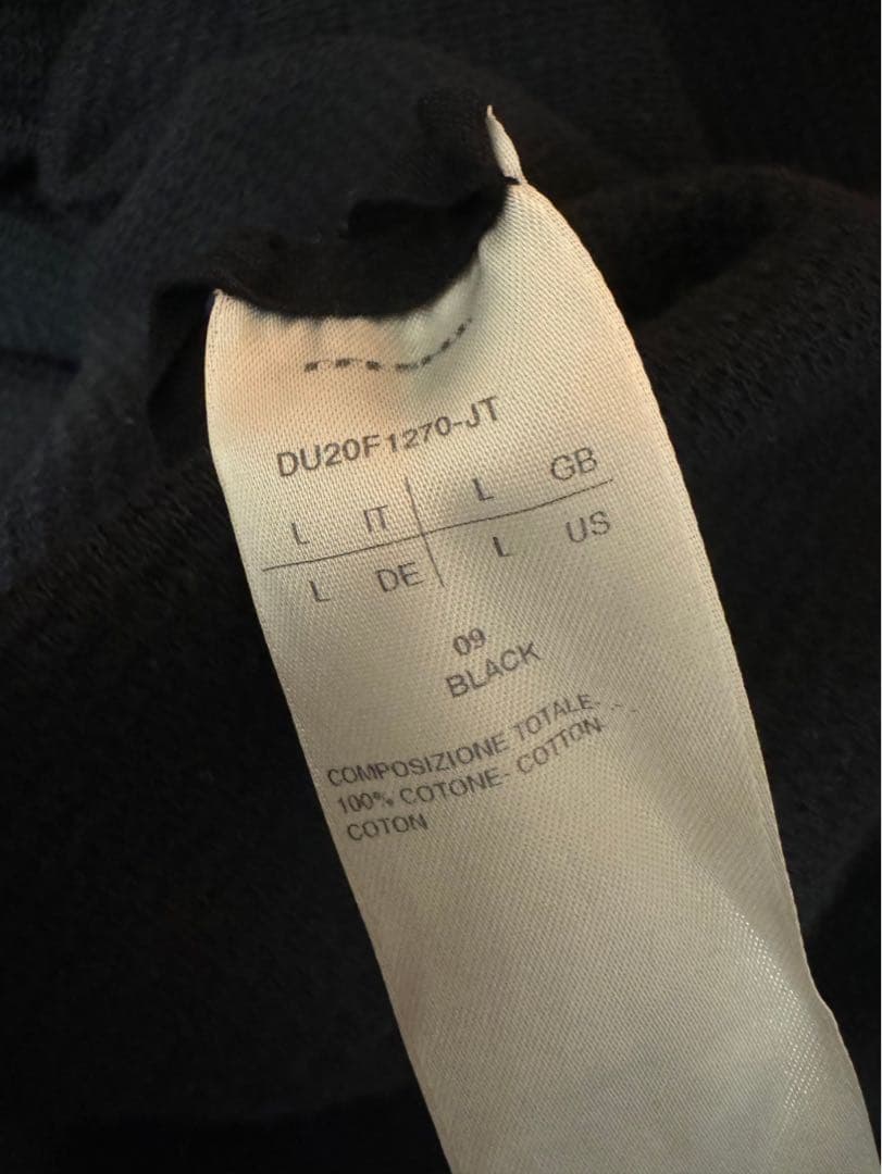 RickOwens DRKSHDW ワッフルサーマルロンT