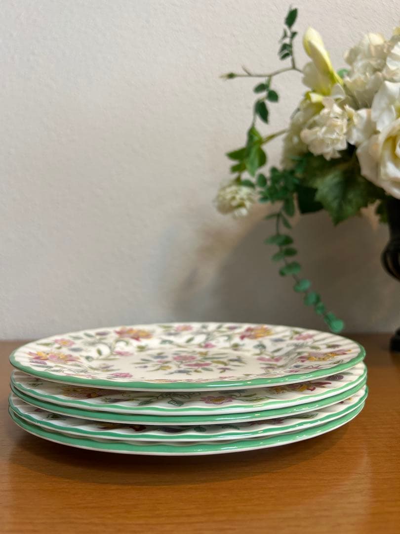 ミントン 皿　ハドンホール 5枚セット20cm 食器