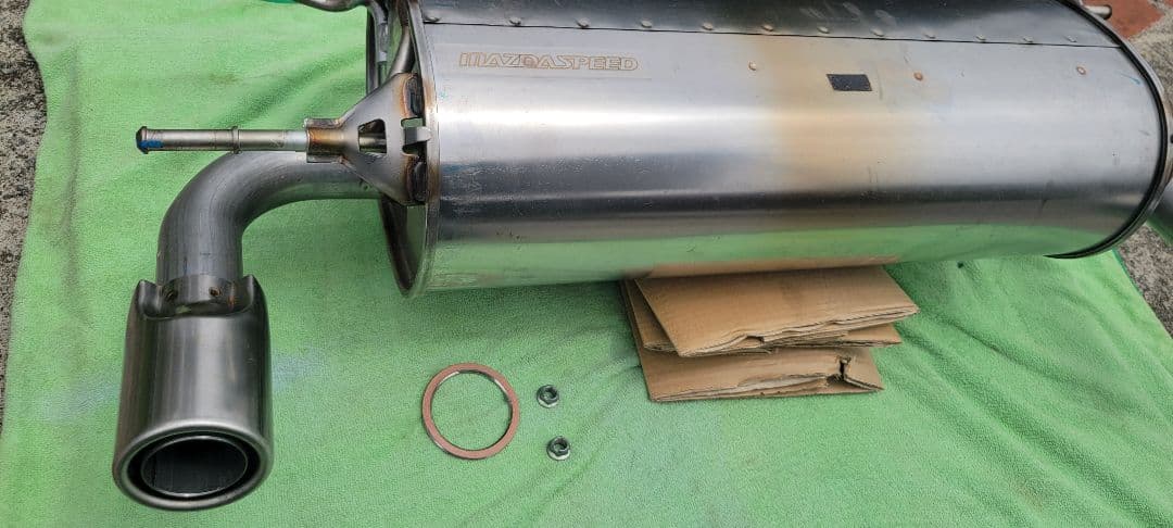 BBくんです！　ロードスター純正 マフラー新品同様 納車時のみ使用品