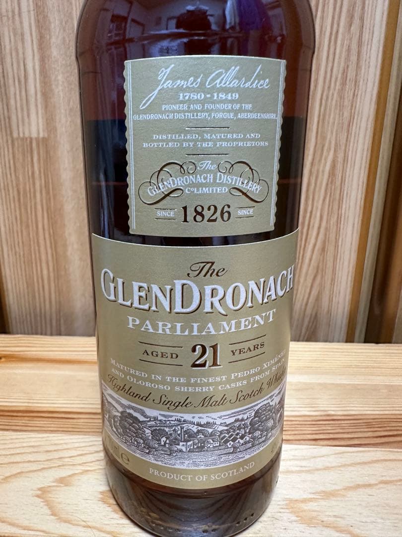 グレンドロナック 21年 マッカラン 12年 アラン シェリーカスク