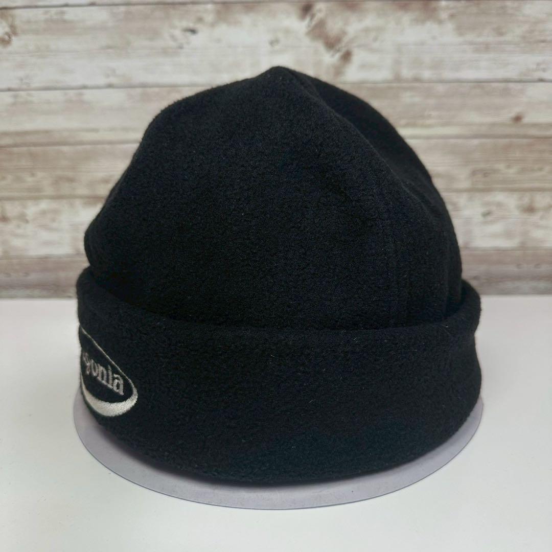 【超レア】USA製 2000年製 パタゴニア フリース ビーニーキャップ L 黒