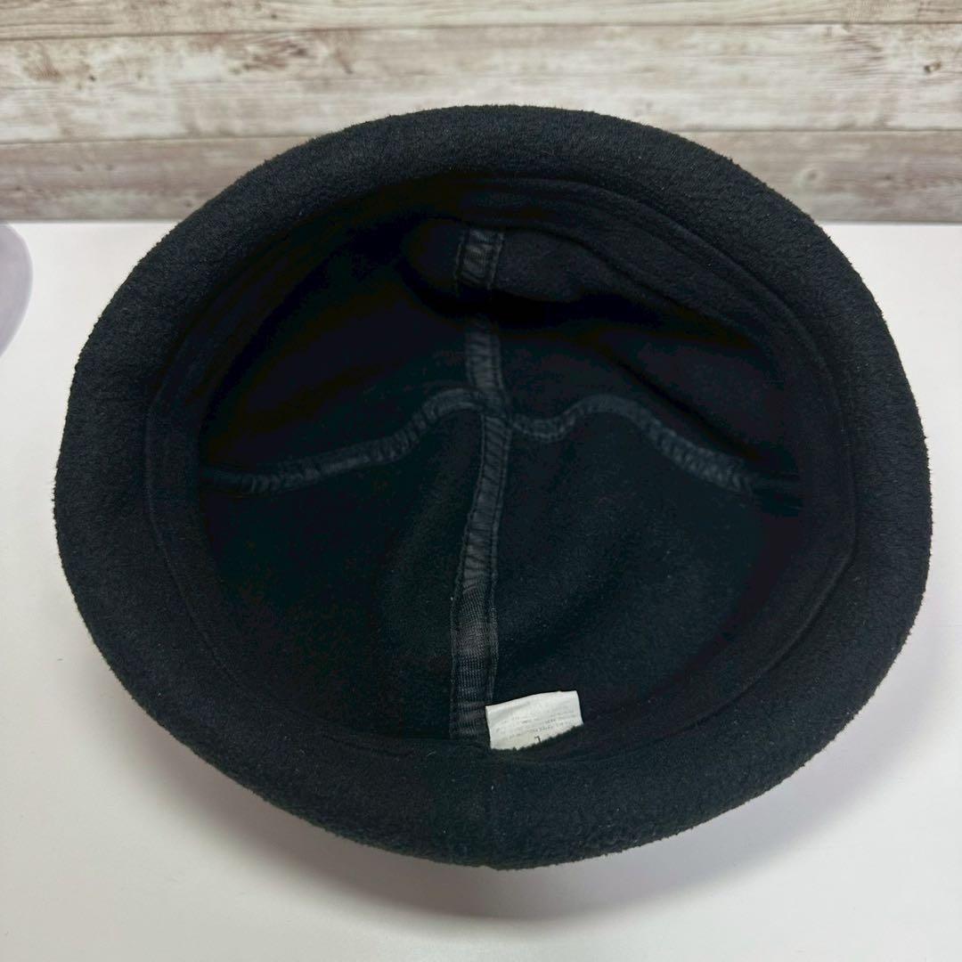 【超レア】USA製 2000年製 パタゴニア フリース ビーニーキャップ L 黒