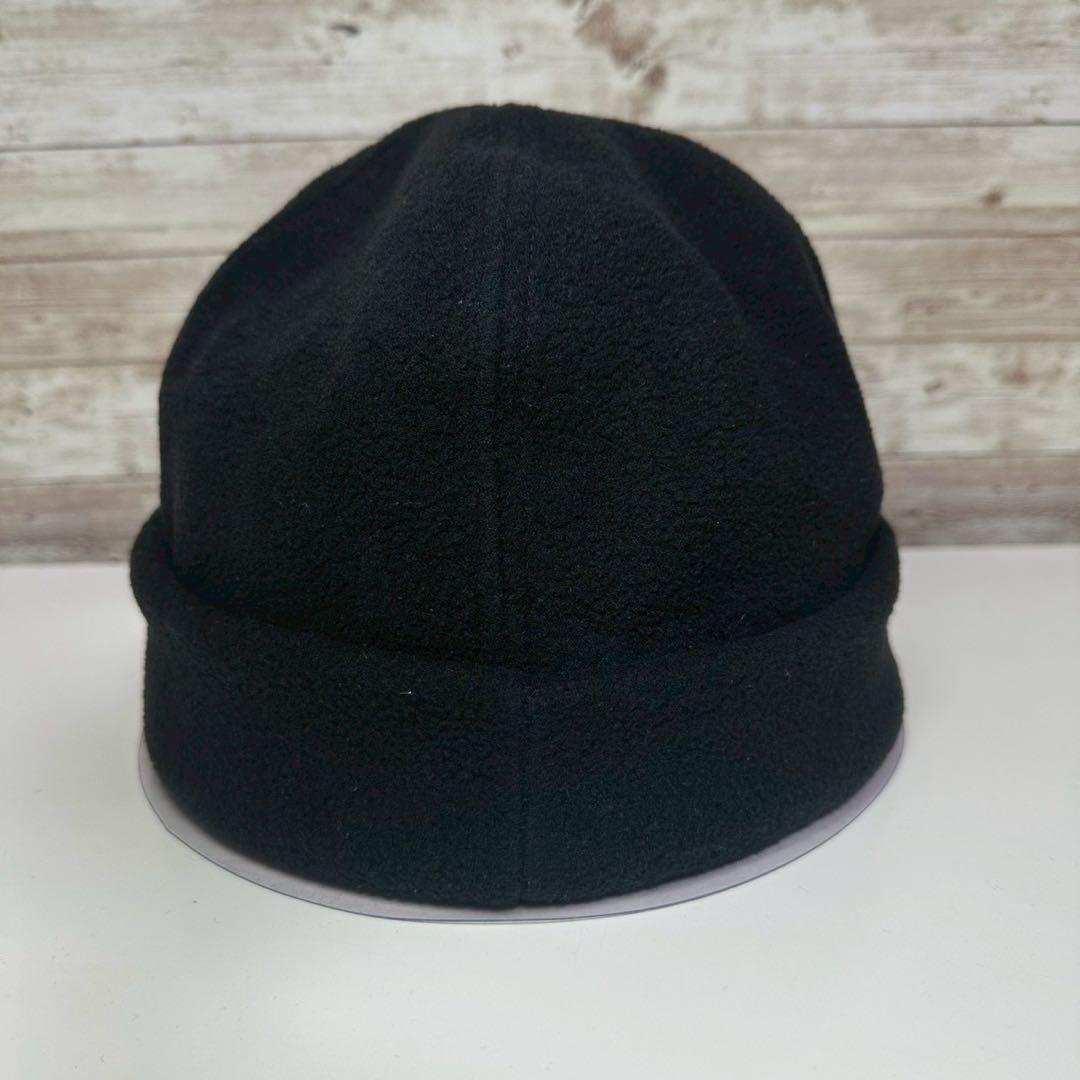 【超レア】USA製 2000年製 パタゴニア フリース ビーニーキャップ L 黒