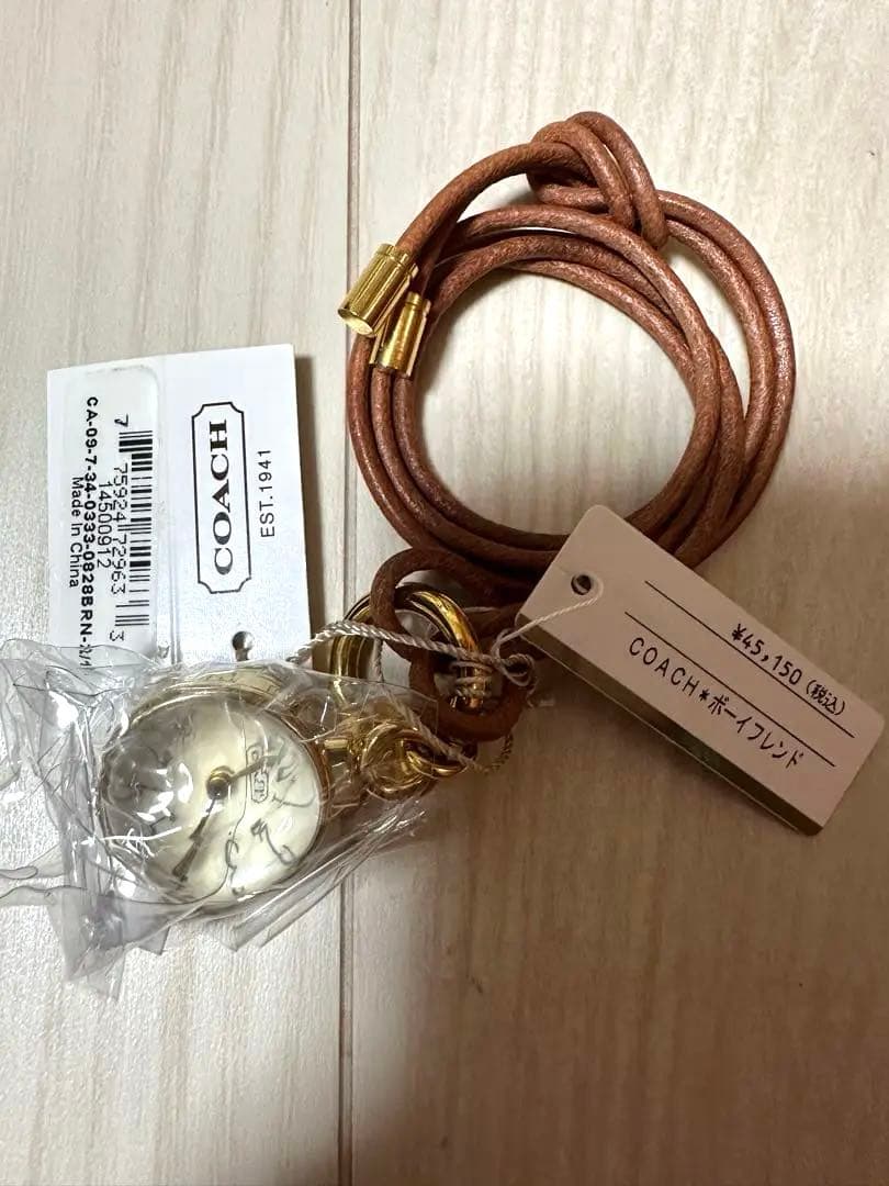 ★新品★COACH コーチ ネックレスウォッチ 14500912 球体時計