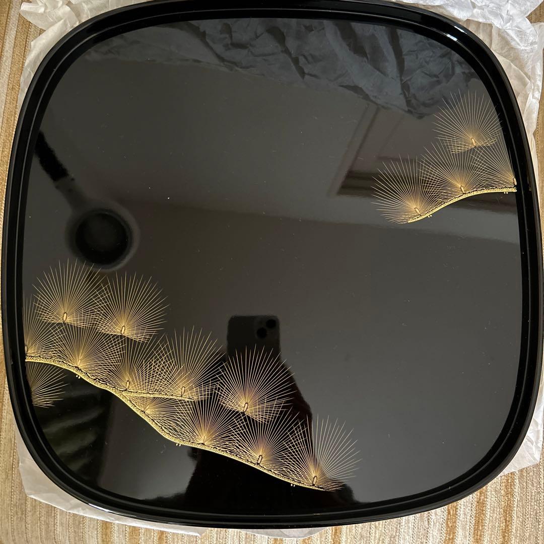 輪島塗飛花沈金　お値下げ中上膳5客