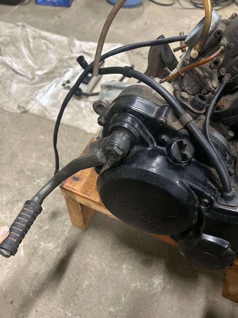 ヤマハ rz125 YPVS 2ストロークエンジン