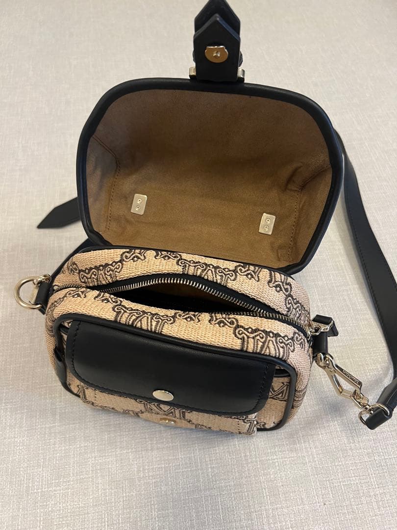 新品未使用 Max Mara マックスマーラ カゴバッグ クロスボディバッグ