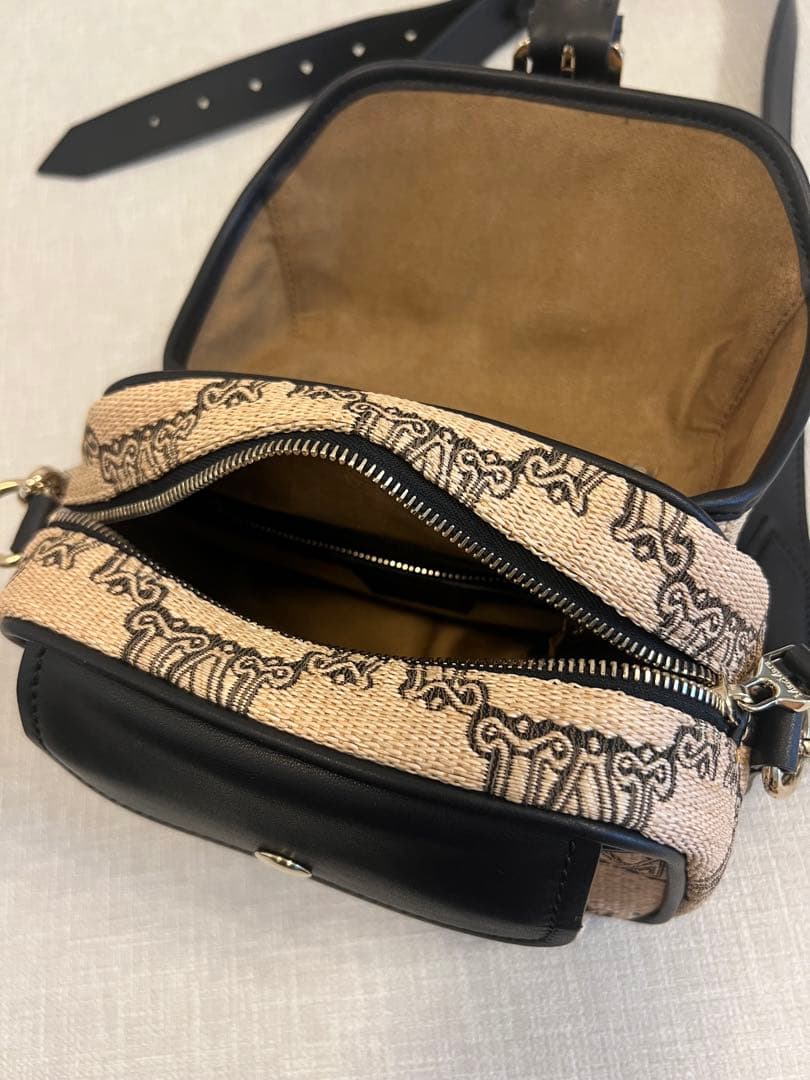 新品未使用 Max Mara マックスマーラ カゴバッグ クロスボディバッグ