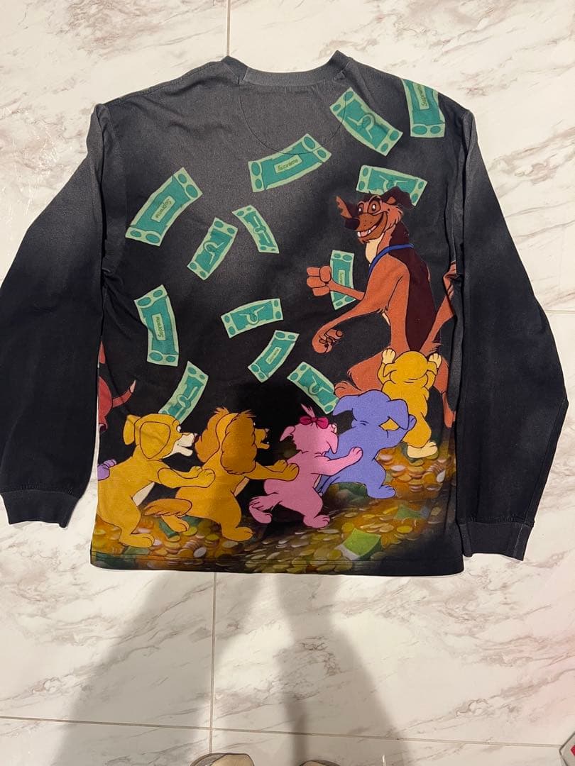 トップス supreme All Dogs Go To Heaven L/S Top