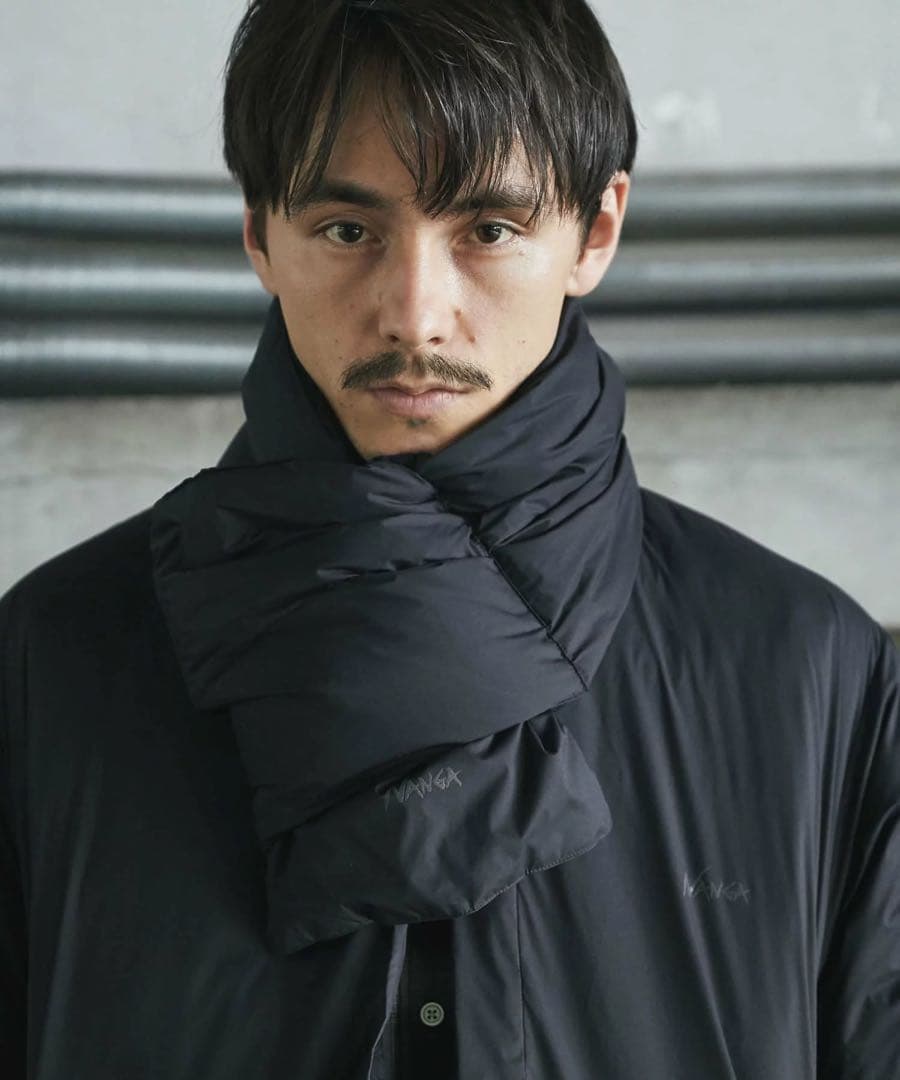 URBANRESEARCH別注NANGA DOWNMUFFLER　BK