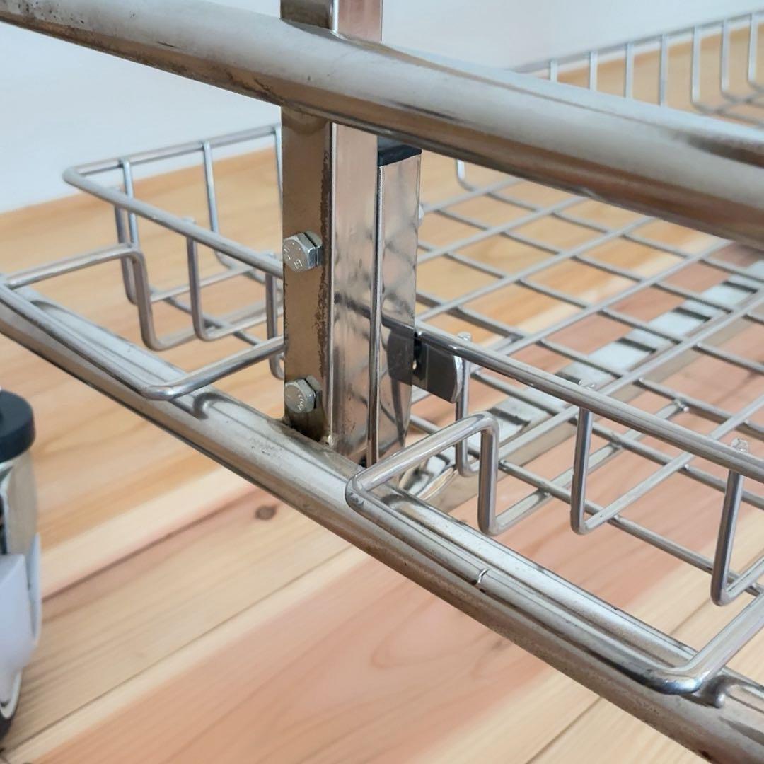 PFS 36\" GARMENT RAC ハンガーラック バスケット付 PFS