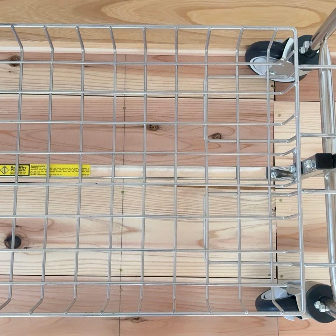 PFS 36\" GARMENT RAC ハンガーラック バスケット付 PFS