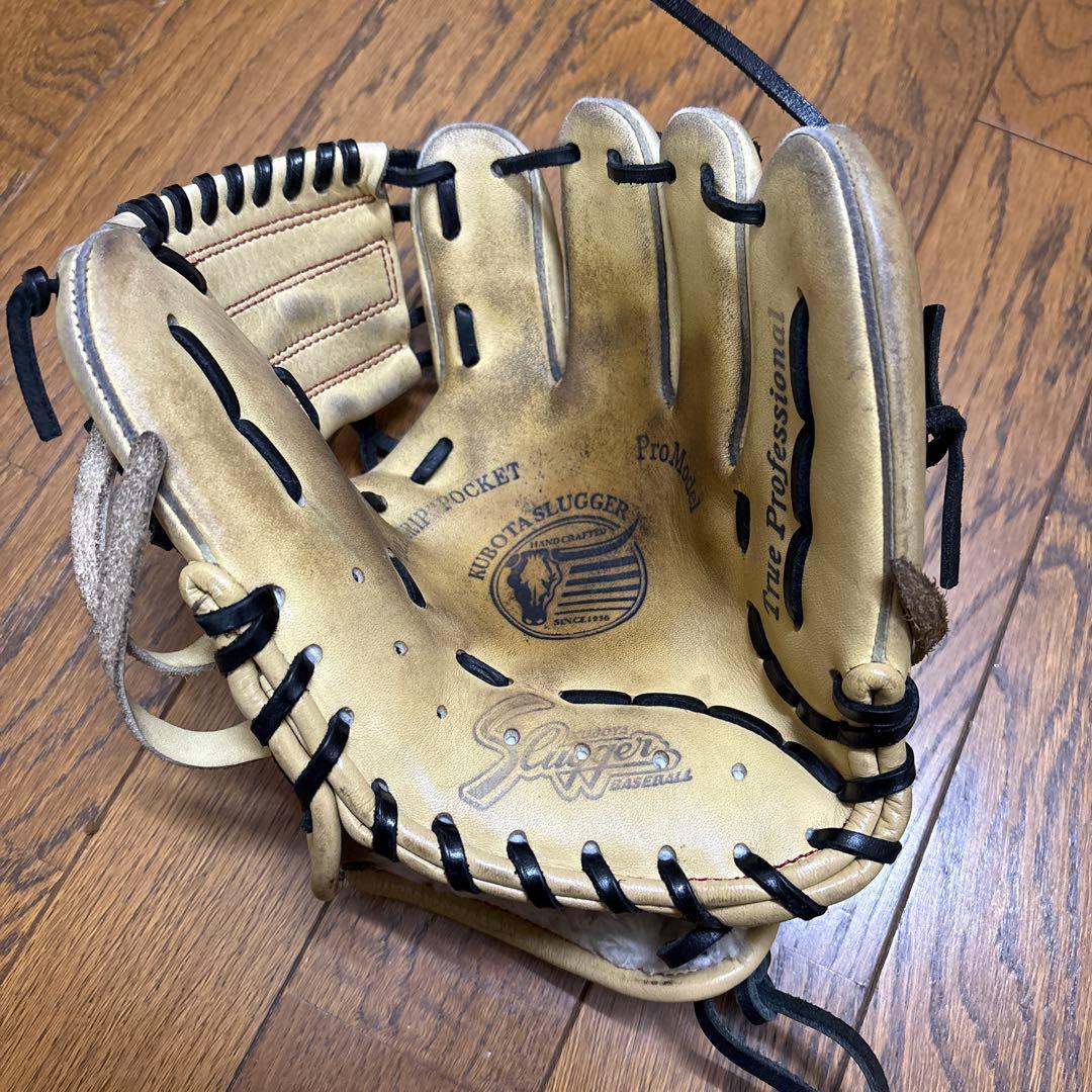 Simo！値下げしました！久保田スラッガー 硬式トレーニンググローブ