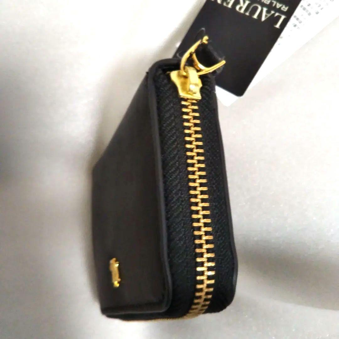 未使用 ラルフローレン　レザー　財布　ラウンドジップ　ロゴ