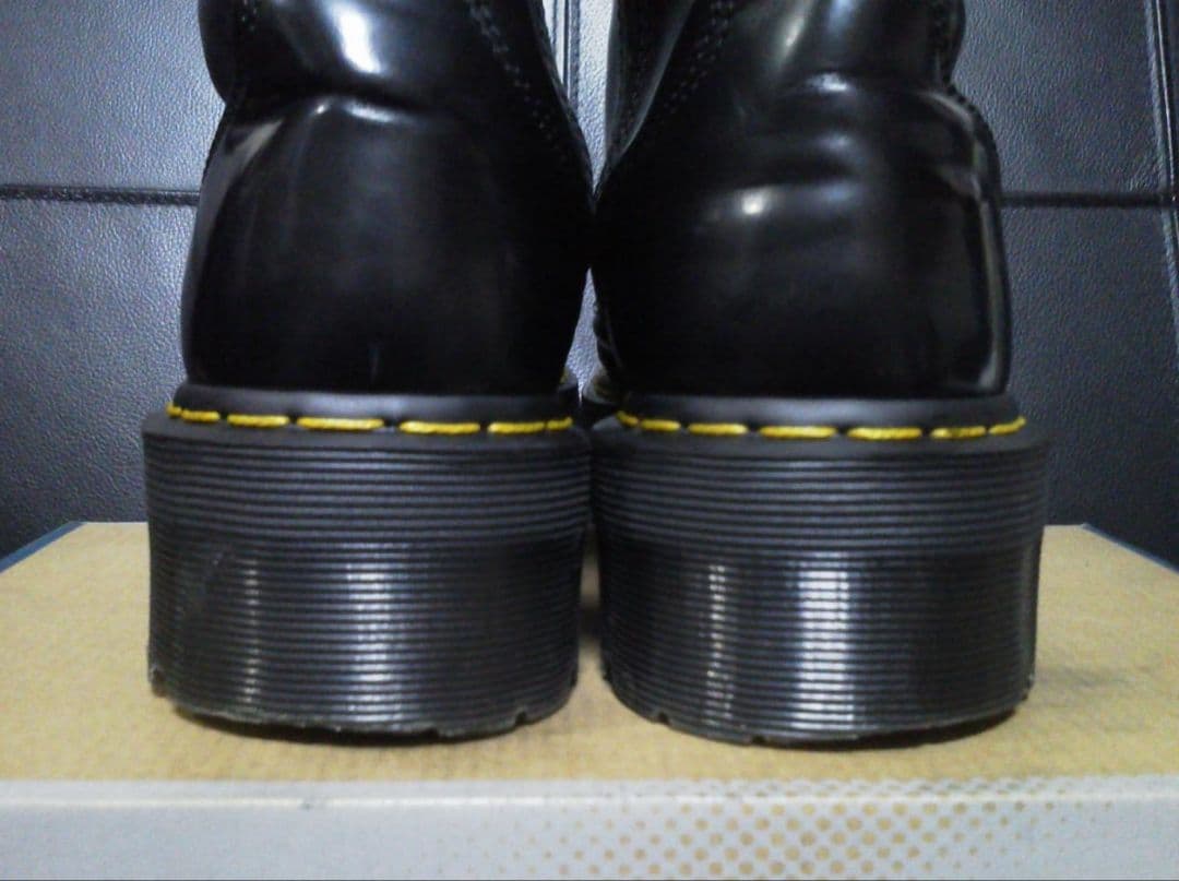 Dr.Martens JADON UK9 黒 厚底 8ホール ジェイドン