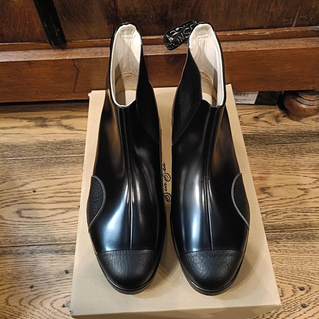 靴 sunsea 21aw One-sidegore Boots