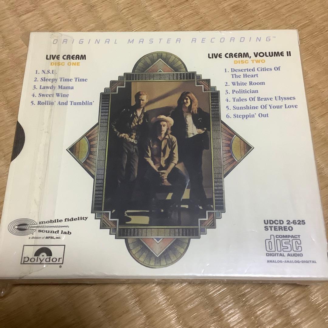 洋楽 CREAM LIVE CREAM & LIVE CREAM, VOLUME II