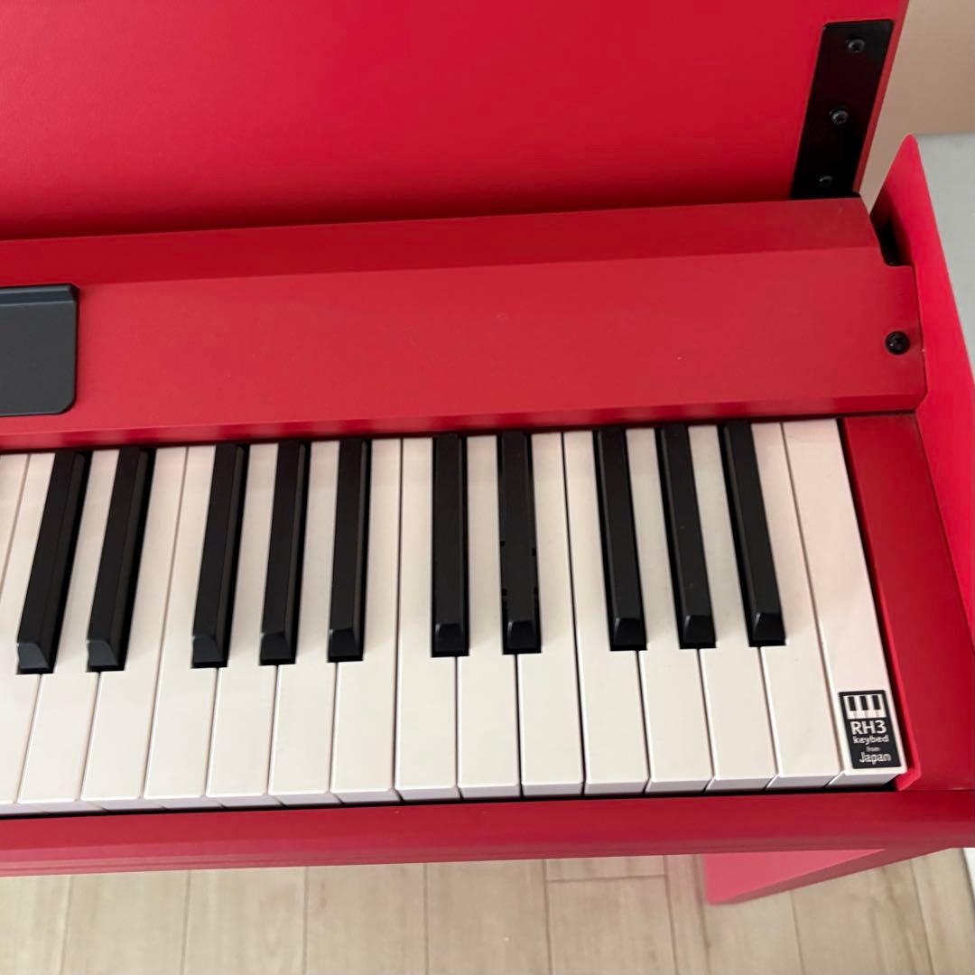 KORG LP-350 RH3 88鍵 電子ピアノ 2012年製 レッド コルグ