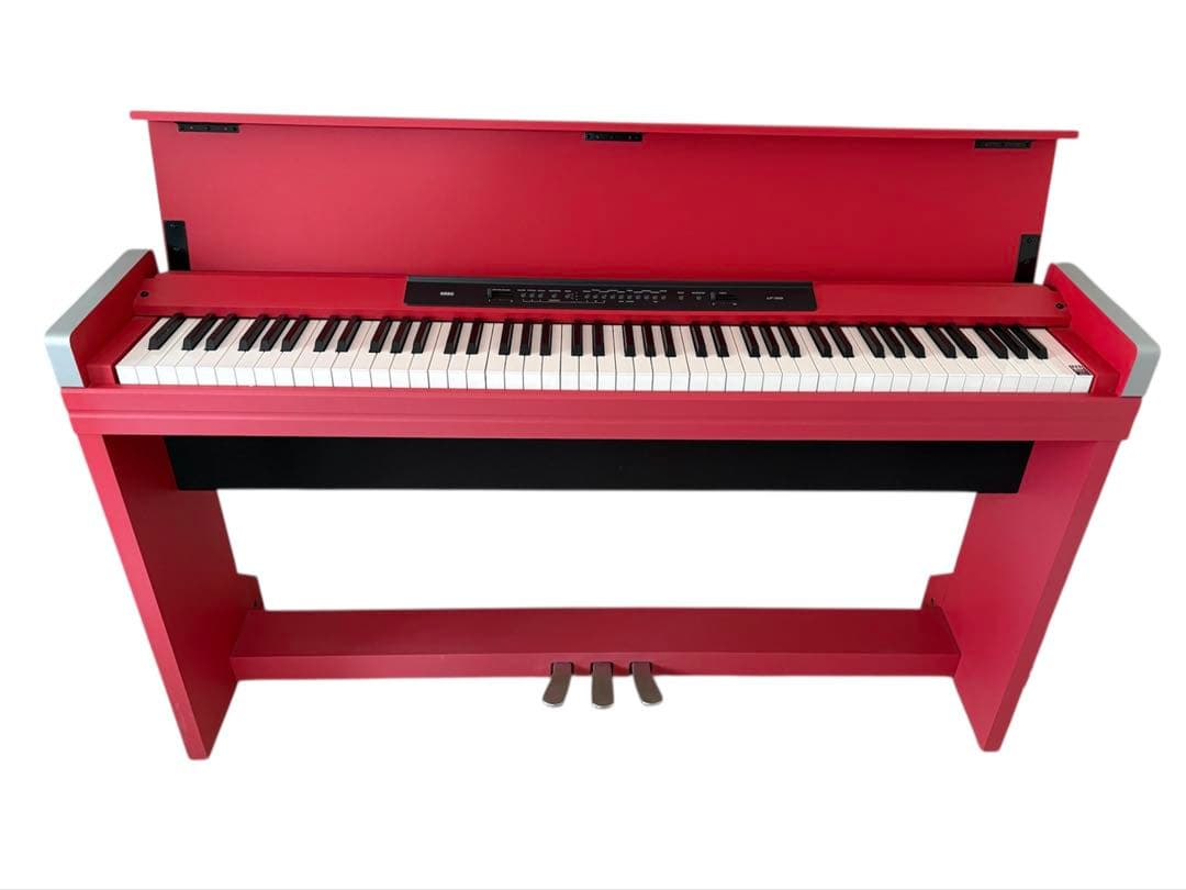 KORG LP-350 RH3 88鍵 電子ピアノ 2012年製 レッド コルグ