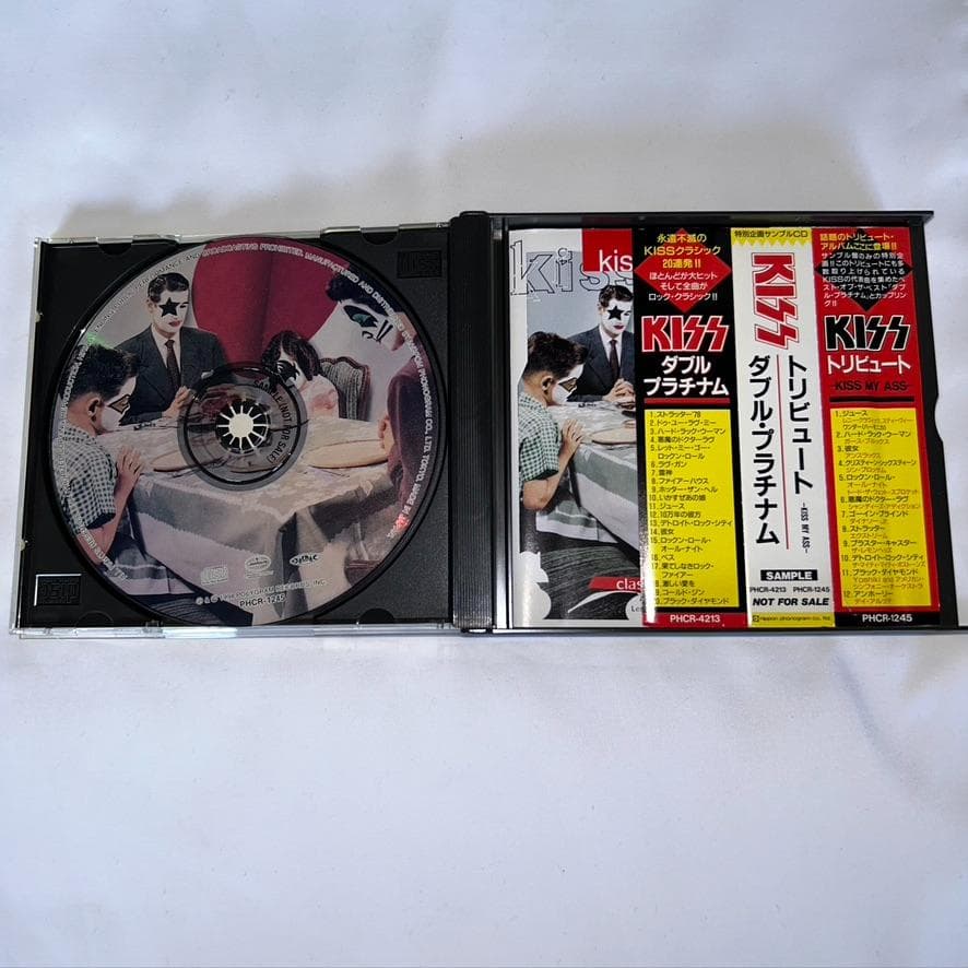 マッドマン　KISS プロモ2枚組CD 「トリビュート」&「Double」