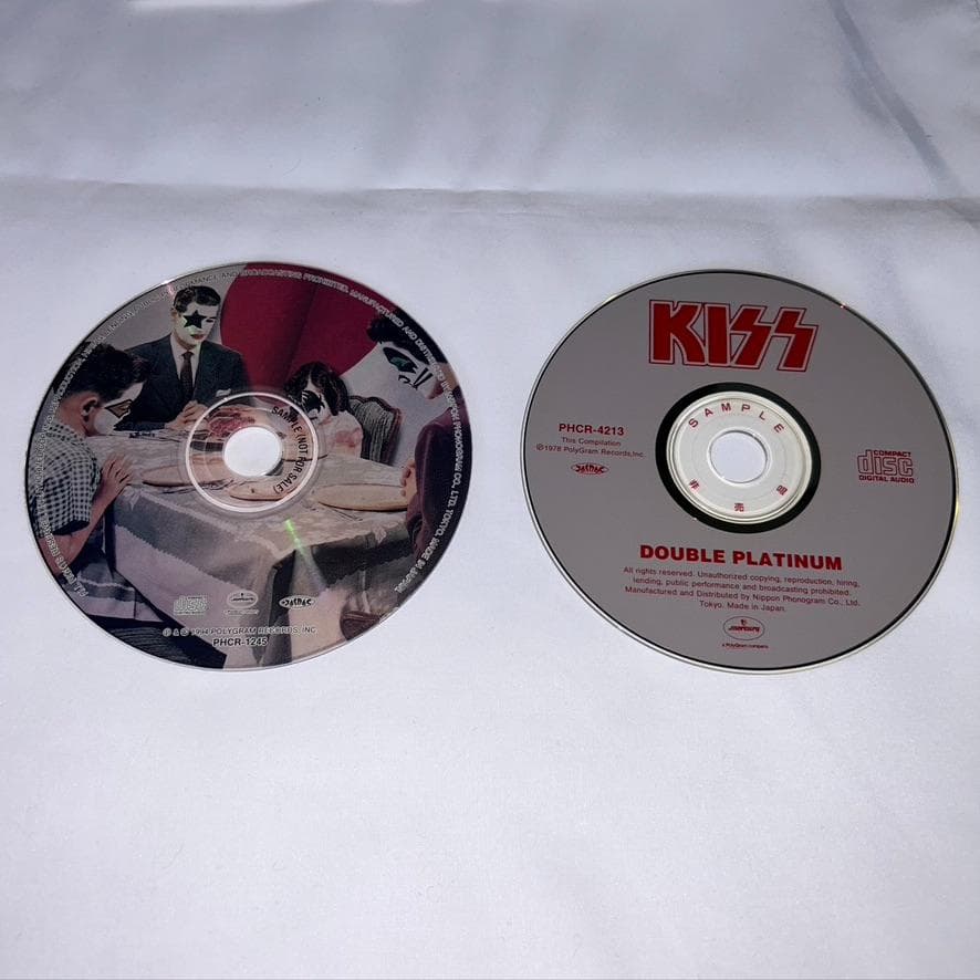 マッドマン　KISS プロモ2枚組CD 「トリビュート」&「Double」