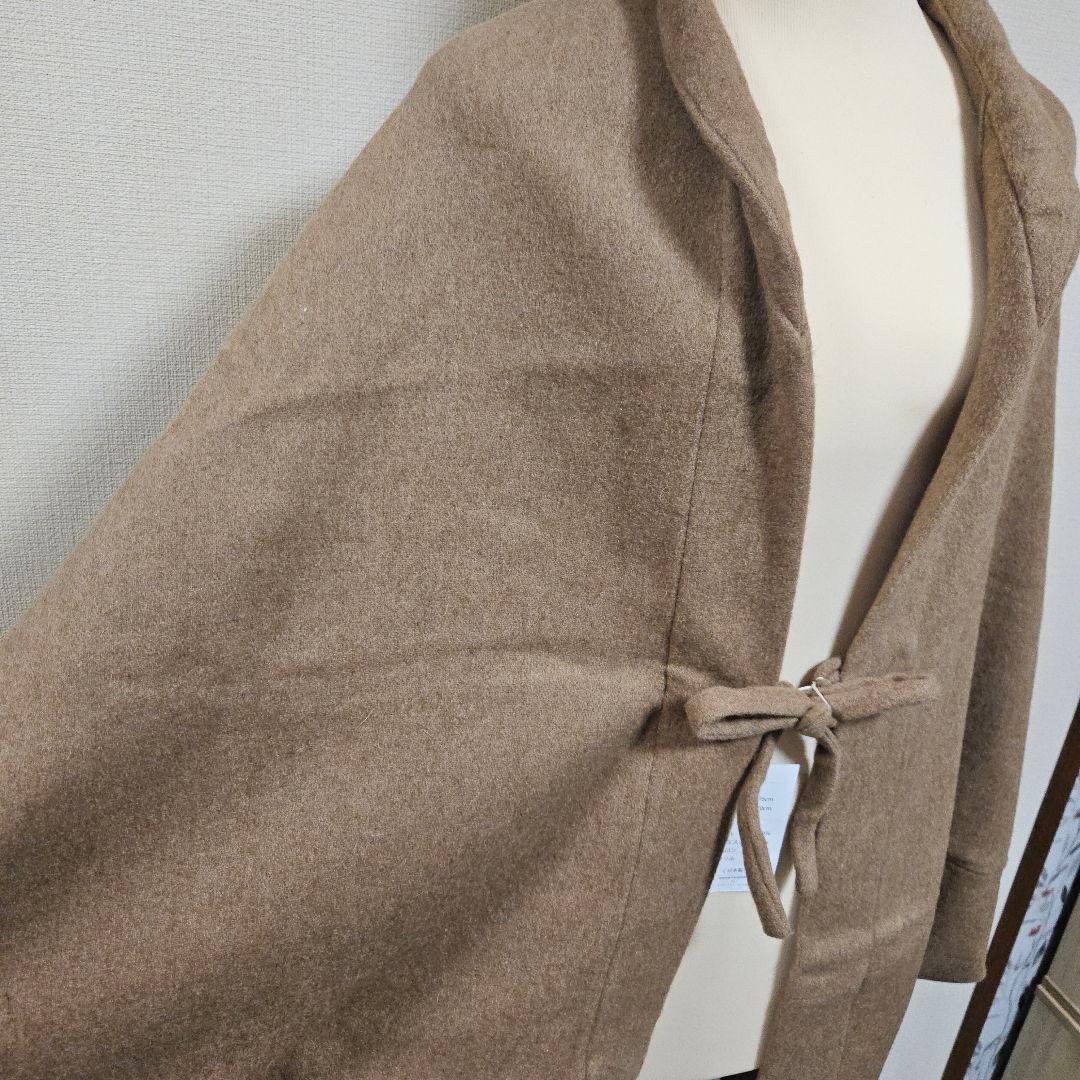 モモンガコート　キャメル　衿つき 共羽織ひもつき　米沢おとづき商店　羽織