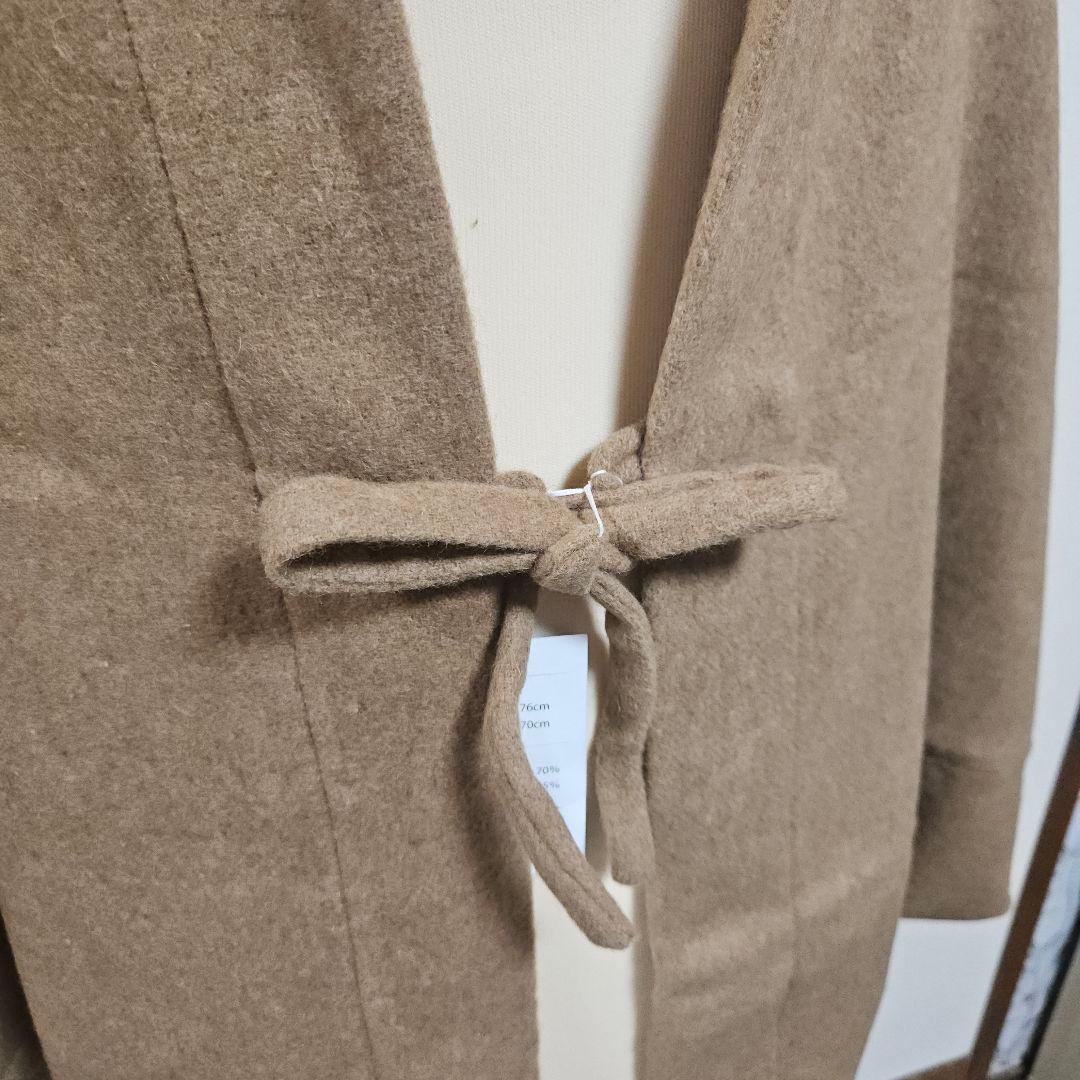 モモンガコート　キャメル　衿つき 共羽織ひもつき　米沢おとづき商店　羽織