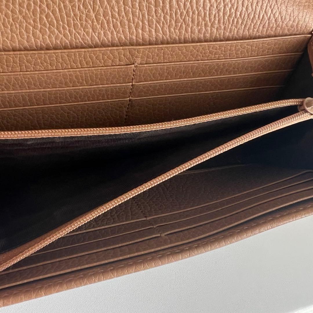 04 美品 GUCCI グッチ 2つ折り 長財布