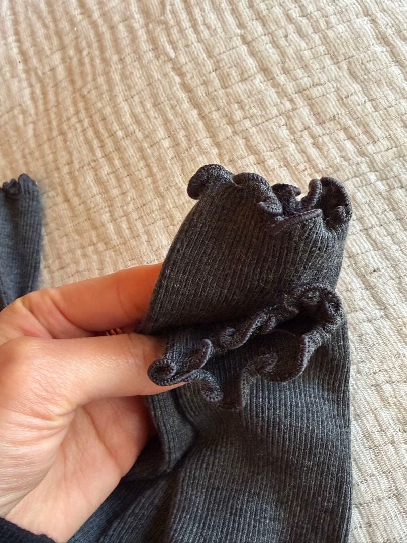 Oscalito チャコールグレー ハイネック長袖サイズ3