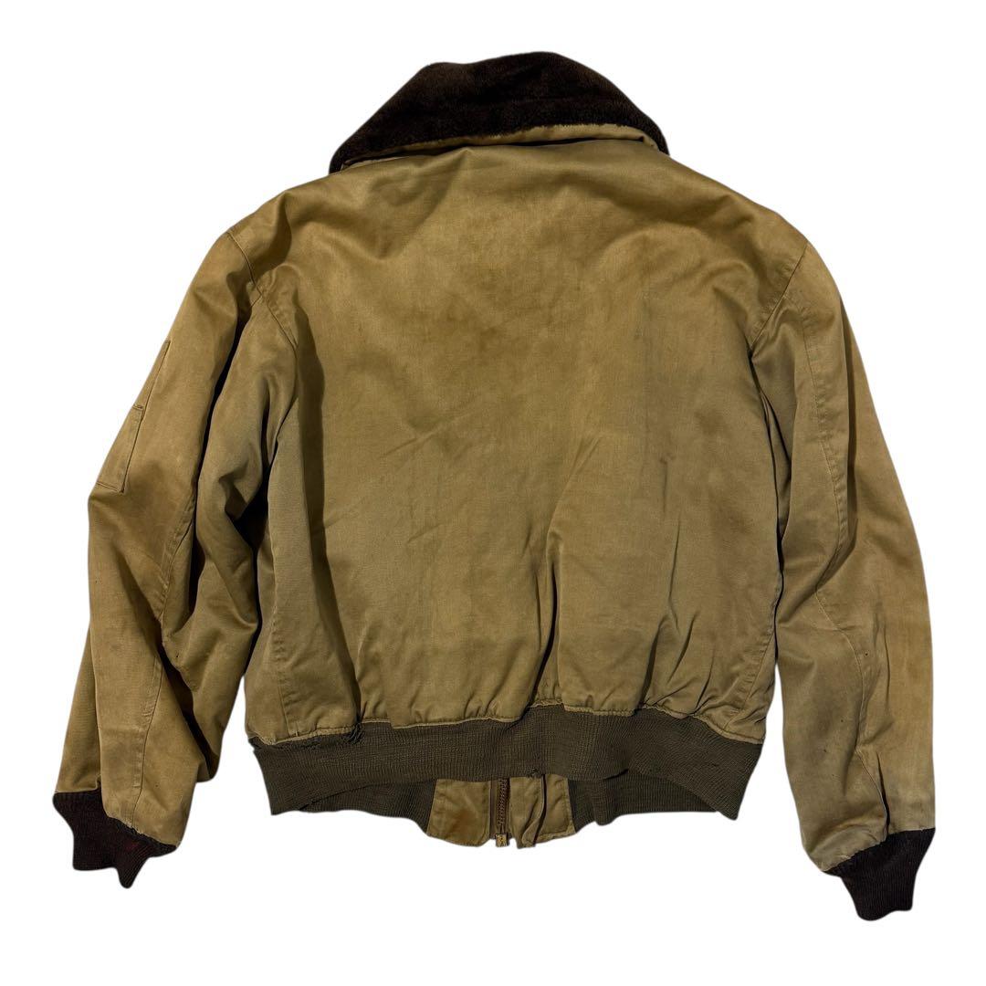 USAAF 実物 B-10 フライトジャケット 40年代 TALON ジッパー
