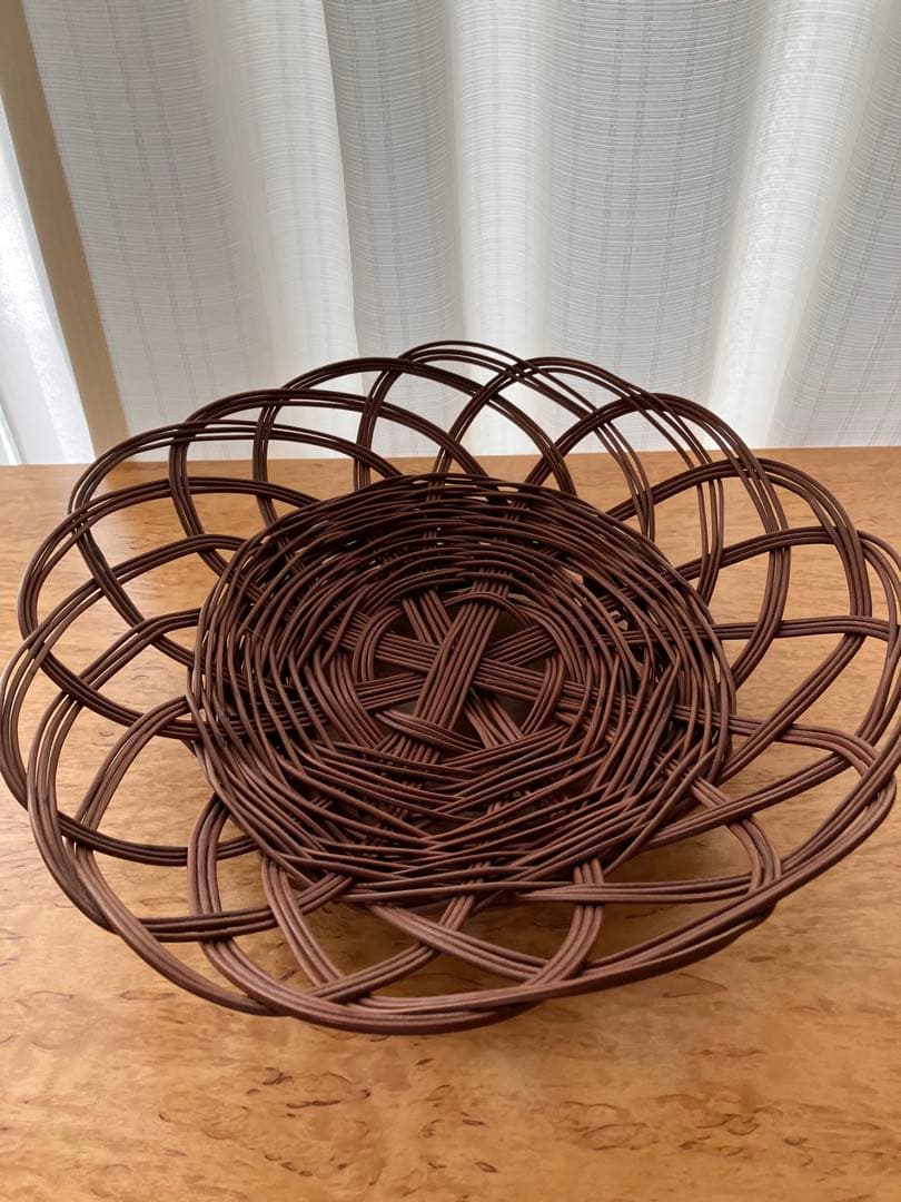 今帰仁村 わらびかご わらび皿 沖縄民具 民藝 工藝 ハンドメイド 天然素材