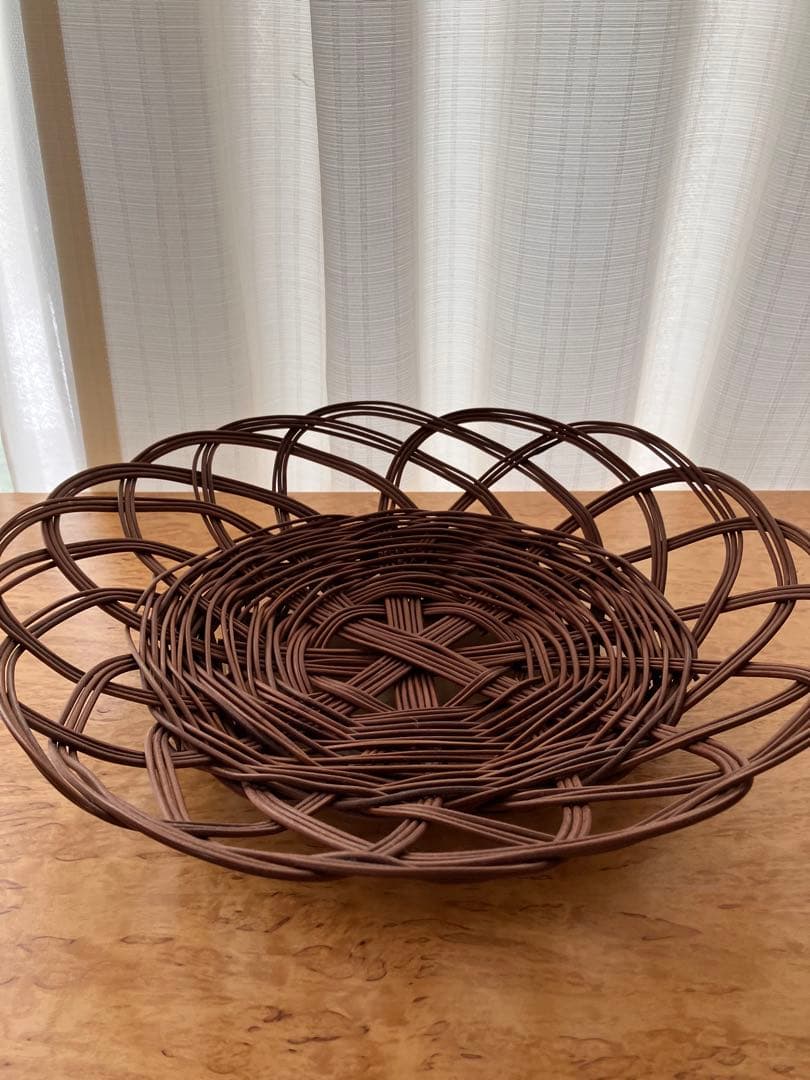 今帰仁村 わらびかご わらび皿 沖縄民具 民藝 工藝 ハンドメイド 天然素材