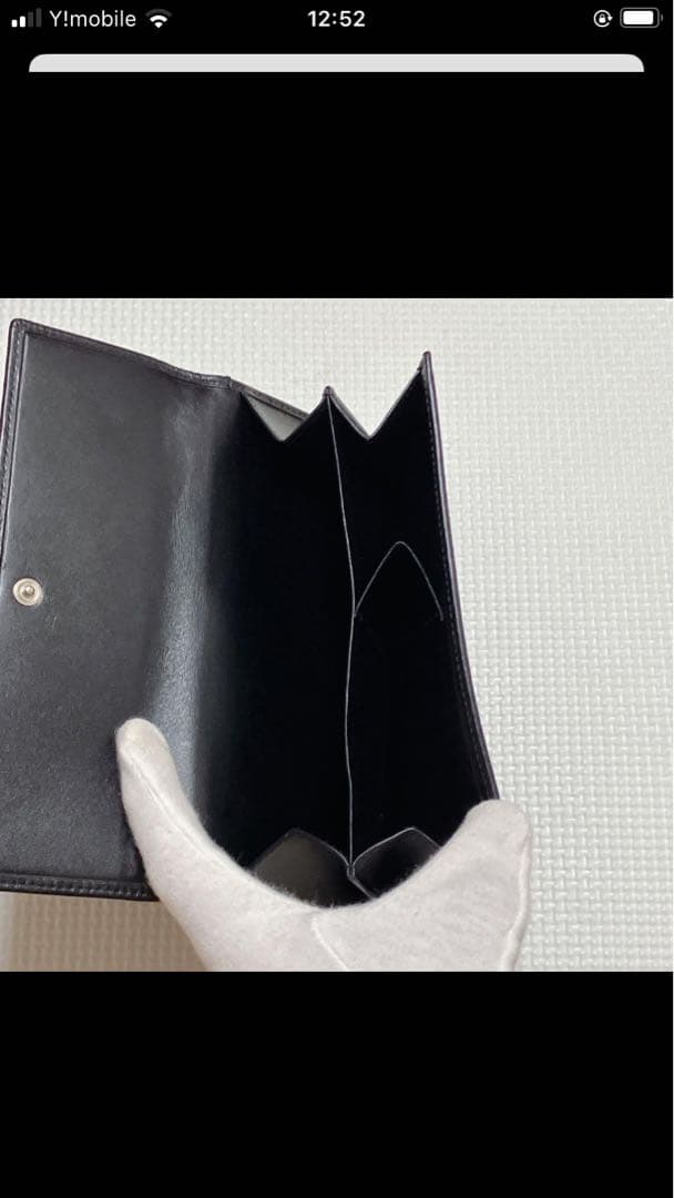 未使用　LOEWE ロエベ　長財布　キャンバス×レザー　黒　ブラック　箱付き