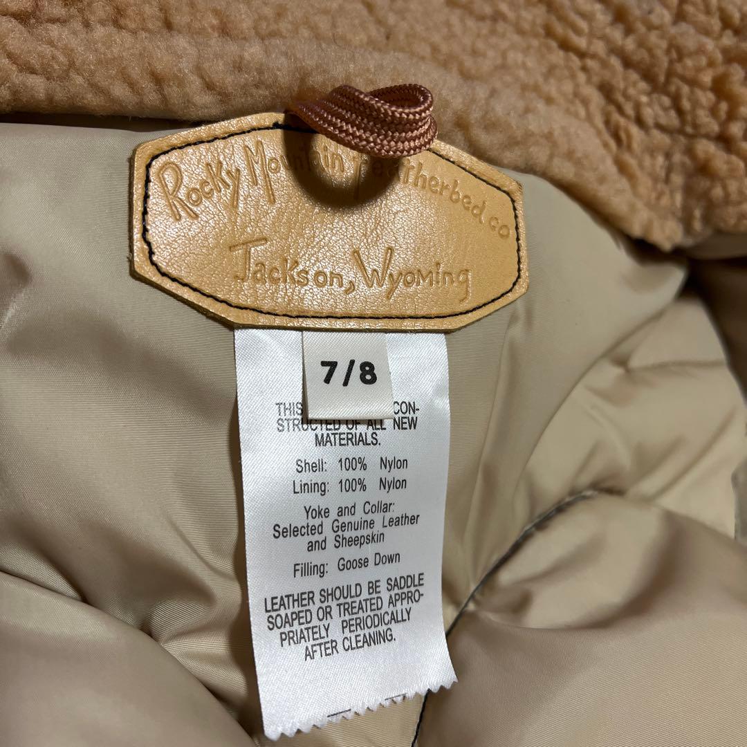 希少極美品✨激レア　ロッキーマウンテン×イリアンローブ別注コラボ　ダウンベスト