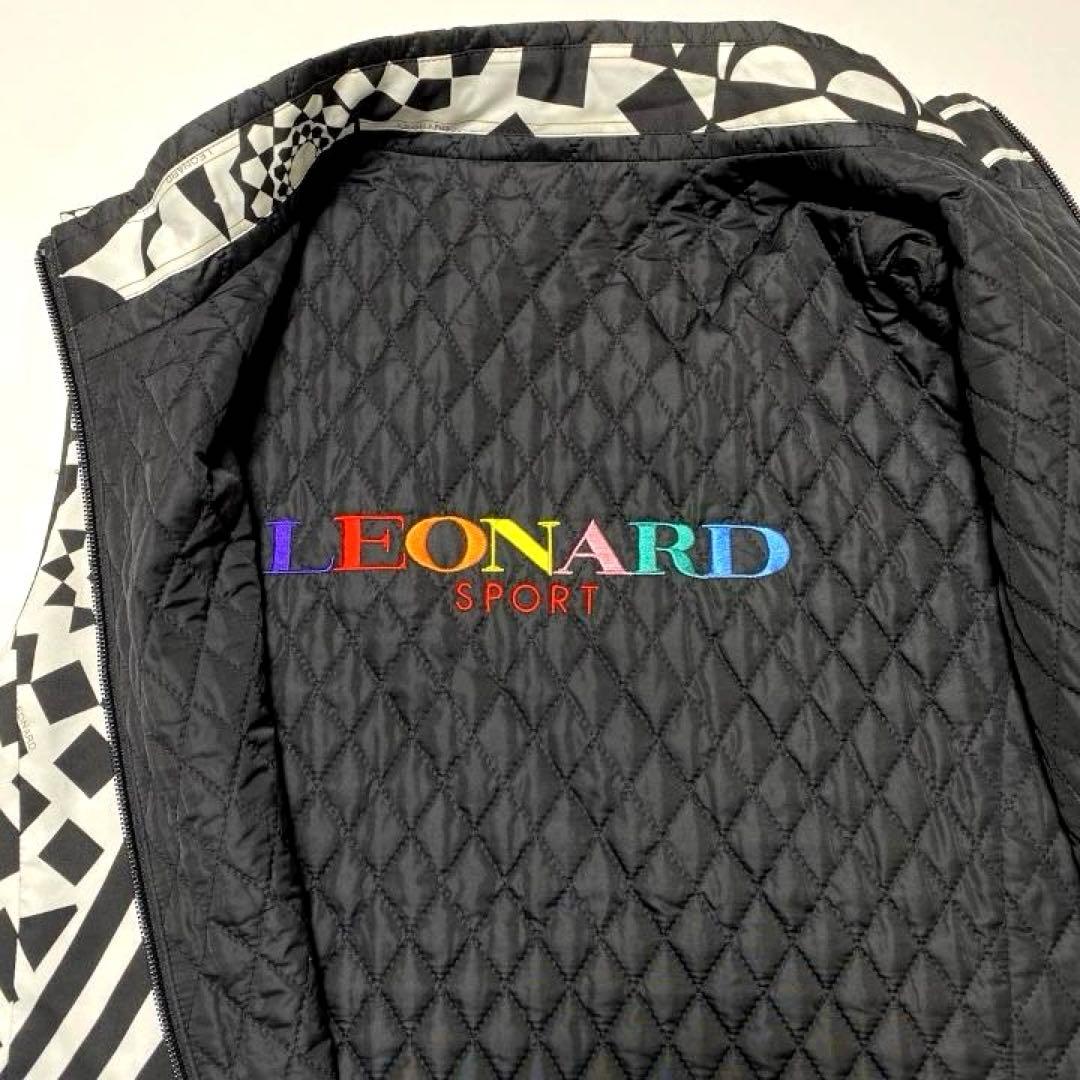 LEONARDレオナールスポーツ ◎リバーシブル 中綿入りベスト／ジレ◎42