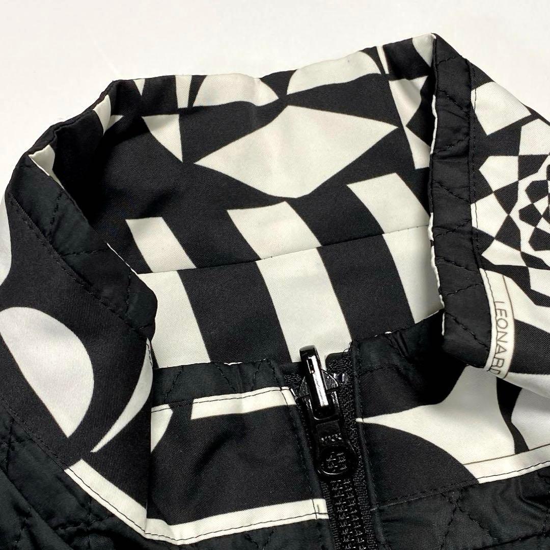 LEONARDレオナールスポーツ ◎リバーシブル 中綿入りベスト／ジレ◎42