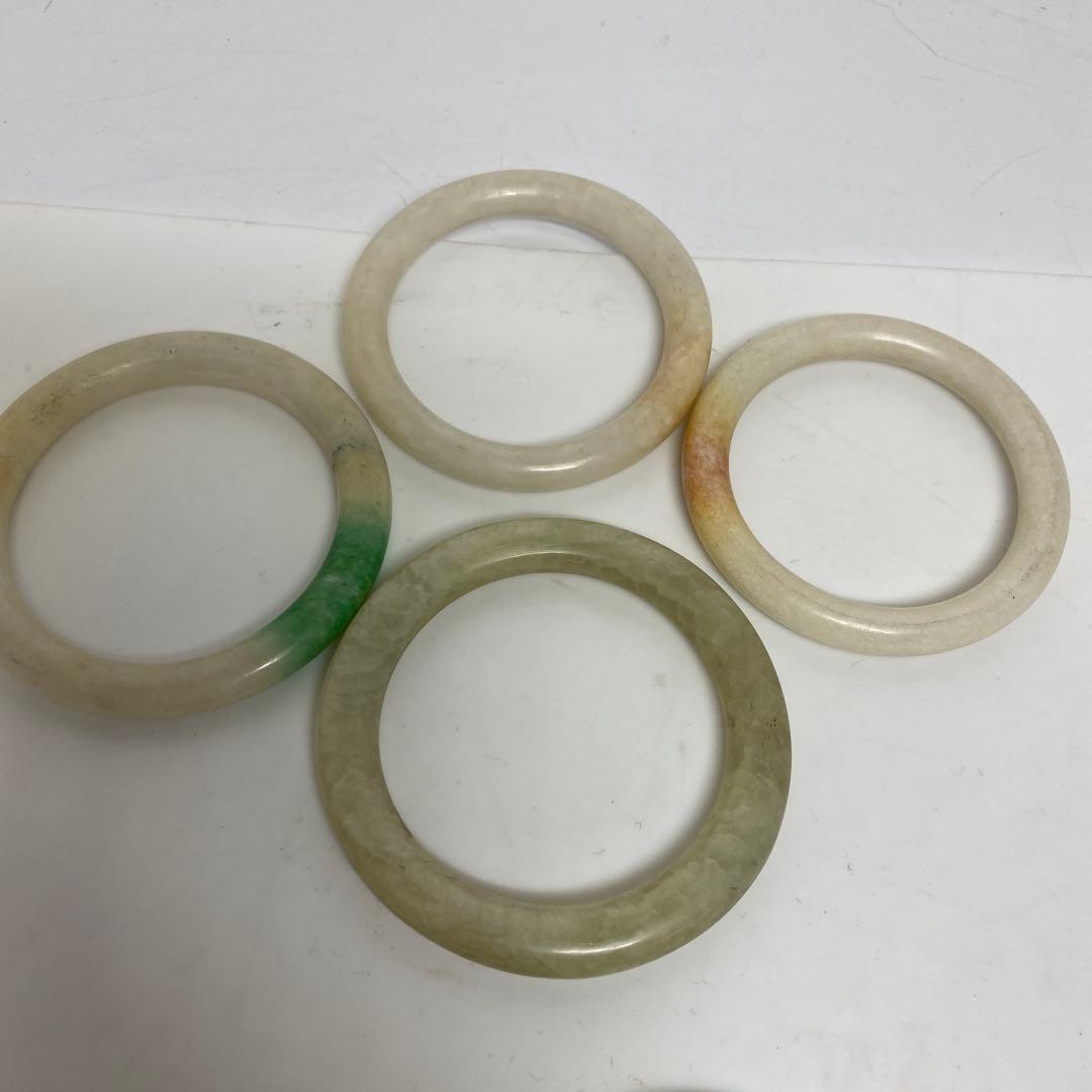 翡翠　砡　バングル　8本　296g 東さ8-0107☆2F