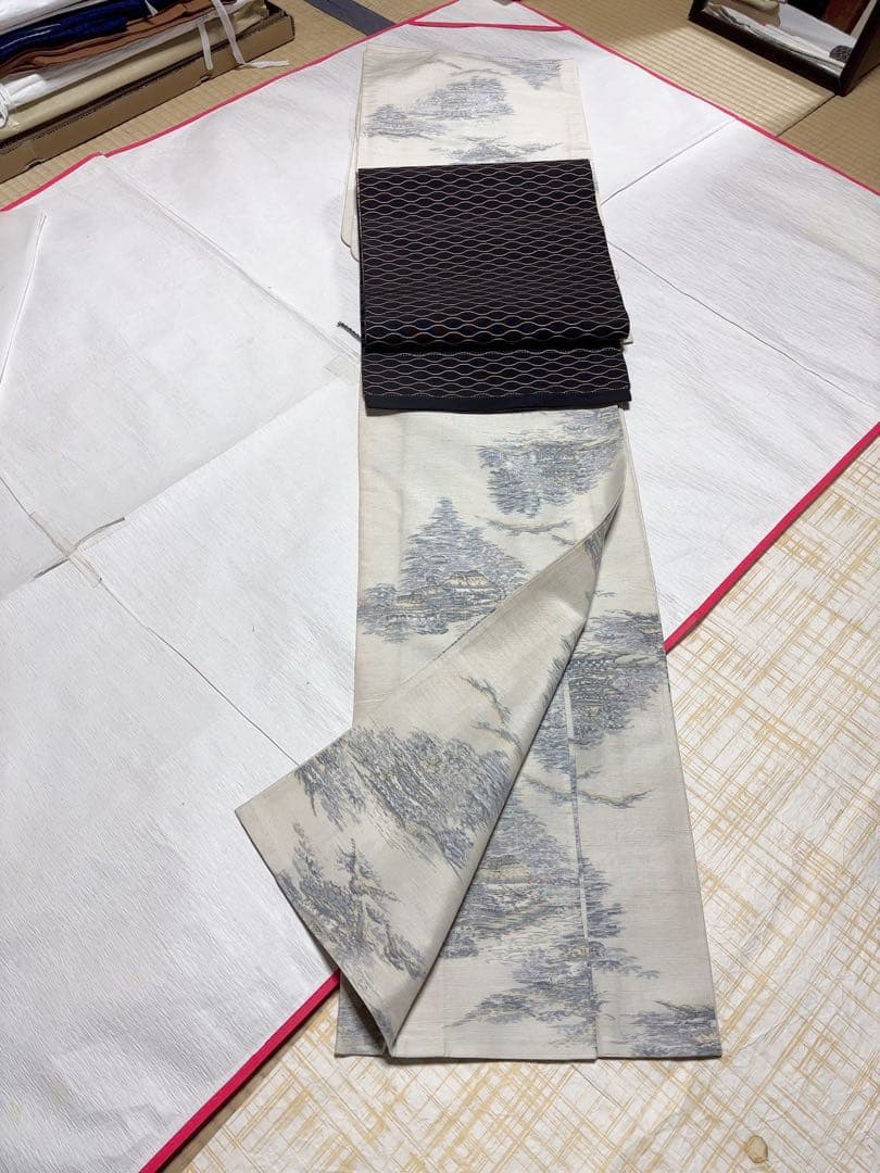 正絹　博多帯