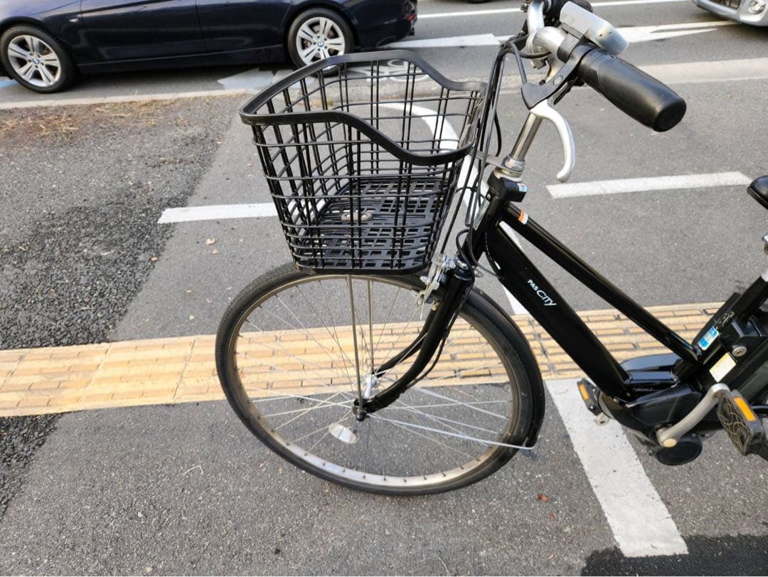 中古27インチYAMAHA電動アシスト自転車　15.4Ah 大阪　003番