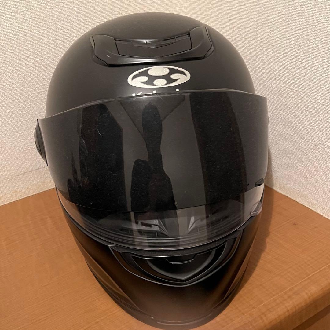 美品　Kabuto カブト Affid アフィード 黒 フルフェイス